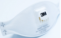 Полумаска фильтр. 3М Aura модель 9322+ класс защиты FFP2 NR D