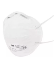 Полумаска модель 8102 класс защиты FFP2 